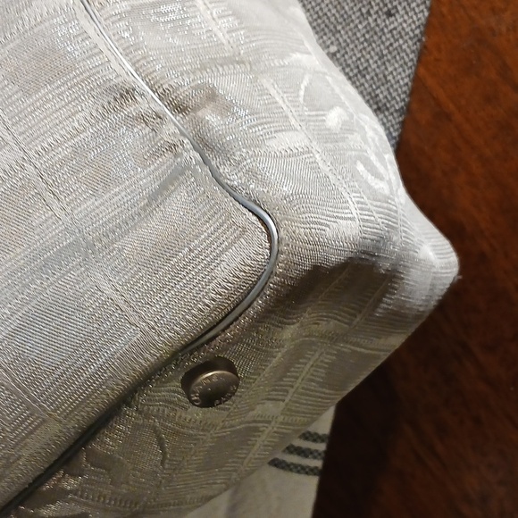 Authentic Chanel Silver Travel Line Bag - Picture 10 of 16